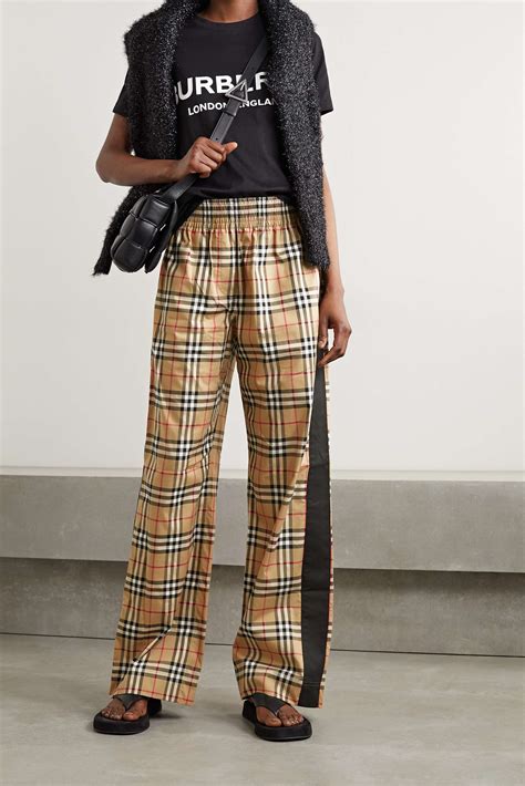 burberry wide leg pants.